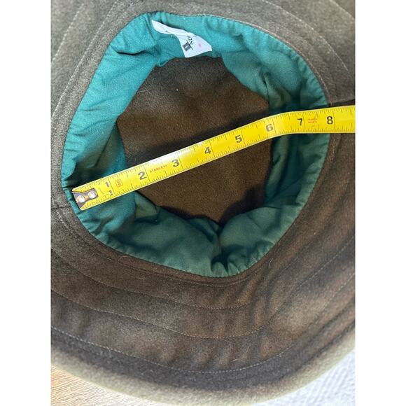 New York Hat & Cap Co. Green Wool Bucket Hat Rare Vintage - Picture 8 of 8